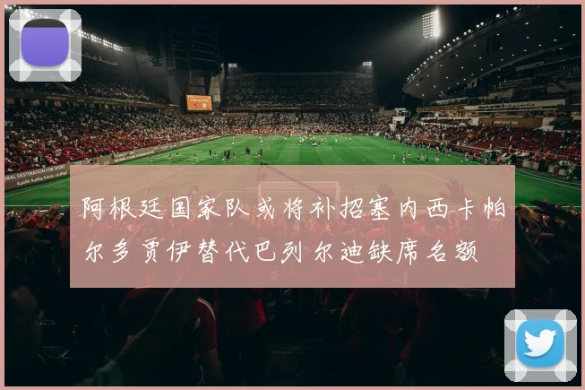 阿根廷国家队或将补招塞内西卡帕尔多贾伊替代巴列尔迪缺席名额
